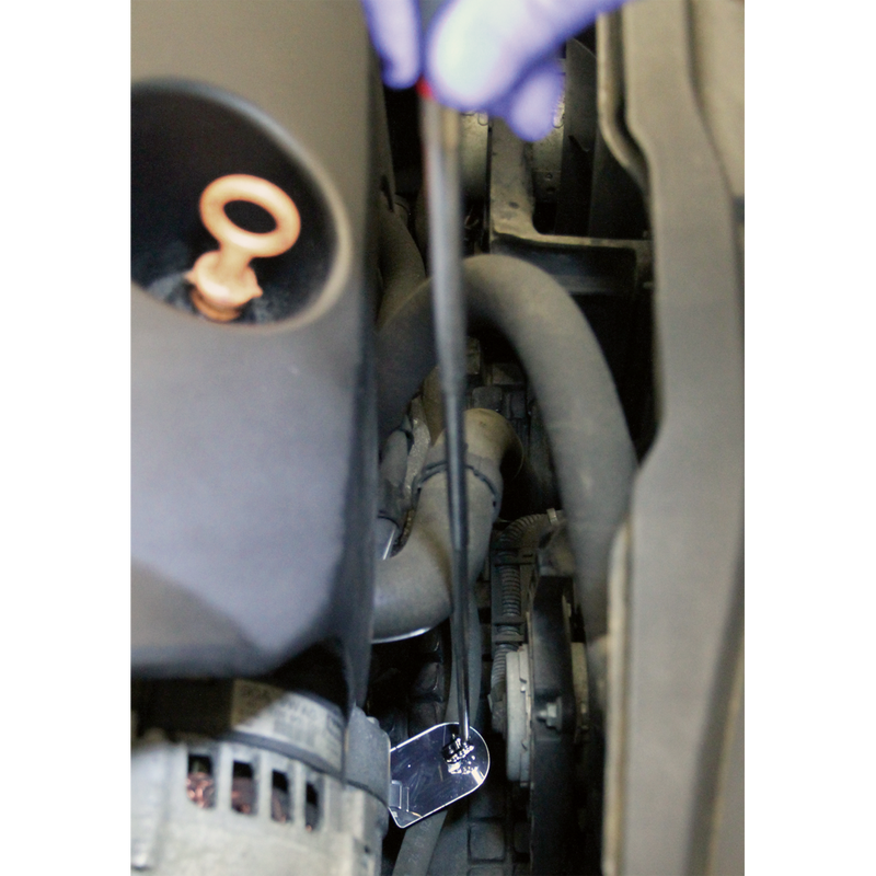 Sealey S0946 Telescopic Magnetic Pick-Up Tools & Inspection Mirrors - Display Box of 20