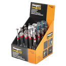 Sealey S0946 Telescopic Magnetic Pick-Up Tools & Inspection Mirrors - Display Box of 20