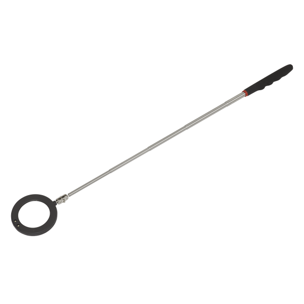 Sealey S0947 75mm Telescopic Inspection Mirror with LED Light