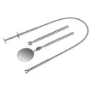 Sealey S0949 3pc Magnetic Pick-Up, Flexible Claw & Inspection Tool Set