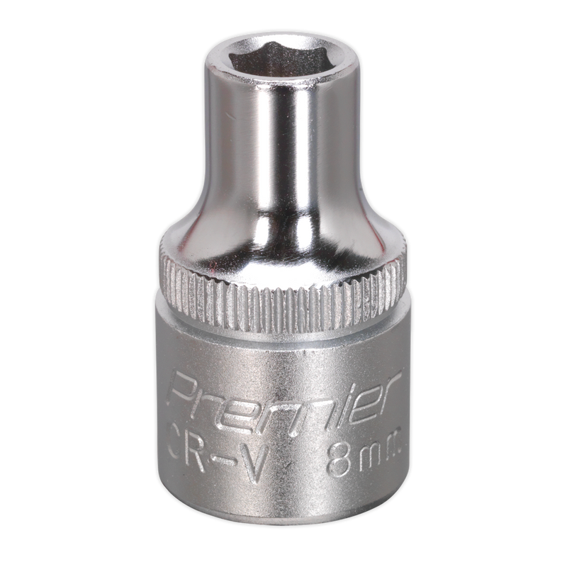 Sealey S1208 8mm 1/2"Sq Drive WallDrive‚Äö√†√∂‚àö√°¬¨¬®‚àö√ú Socket