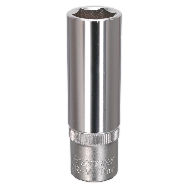 Sealey S1217D 17mm 1/2"Sq Drive Deep WallDrive‚Äö√†√∂‚àö√°¬¨¬®‚àö√ú Socket