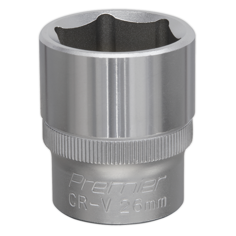 Sealey S1226 26mm 1/2"Sq Drive WallDrive‚Äö√†√∂‚àö√°¬¨¬®‚àö√ú Socket
