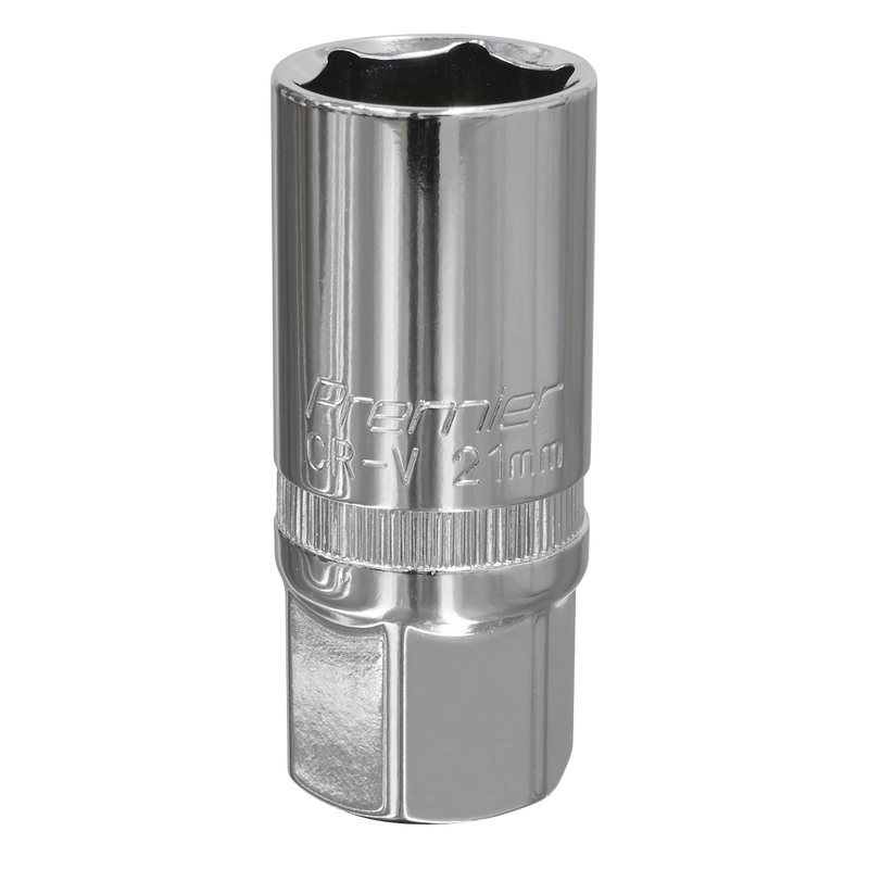 Sealey S12SP14 21mm 1/2"Sq Drive Spark Plug Socket