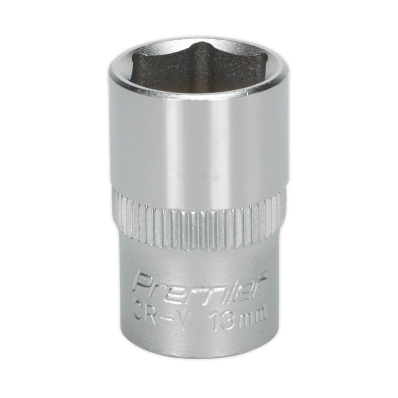 Sealey S3813 13mm 3/8"Sq Drive WallDrive‚Äö√†√∂‚àö√°¬¨¬®‚àö√ú Socket