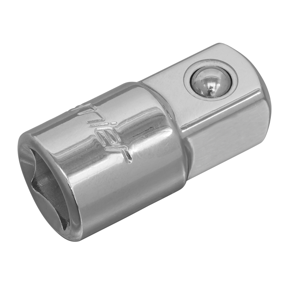 Sealey S38F-12M Adaptor 3/8"Sq Drive Female to 1/2"Sq Drive Male