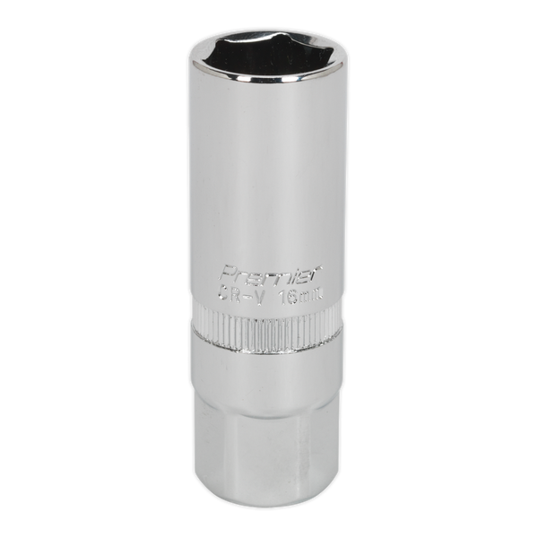 Sealey S38SP10 16mm Spark Plug Socket 3/8"Sq Drive