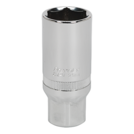 Sealey S38SP14 21mm Spark Plug Socket 3/8"Sq Drive