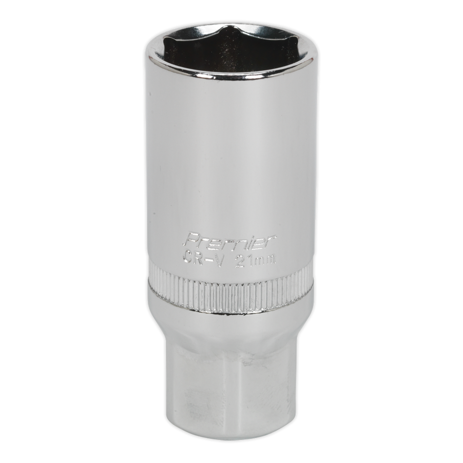 Sealey S38SP14 21mm Spark Plug Socket 3/8"Sq Drive