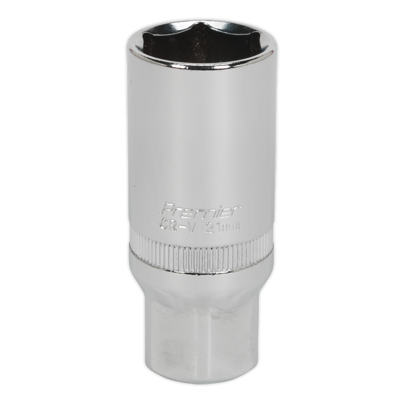 Sealey S38SP14 21mm Spark Plug Socket 3/8"Sq Drive