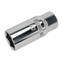 Sealey S38SP14 21mm Spark Plug Socket 3/8"Sq Drive