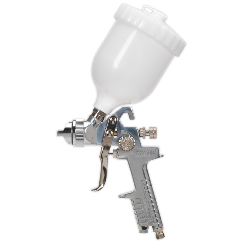 Sealey S642G General-Purpose Gravity Feed Spray Gun 1.8mm Set-Up