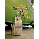 Sealey S701 Workshop Gold Series Suction Feed Spray Gun 1.8mm Set-Up