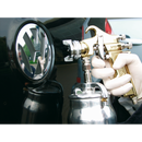 Sealey S701 Workshop Gold Series Suction Feed Spray Gun 1.8mm Set-Up
