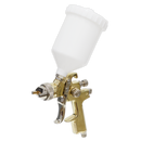 Sealey S701G Gold Series Gravity Feed Spray Gun 1.4mm Set-Up