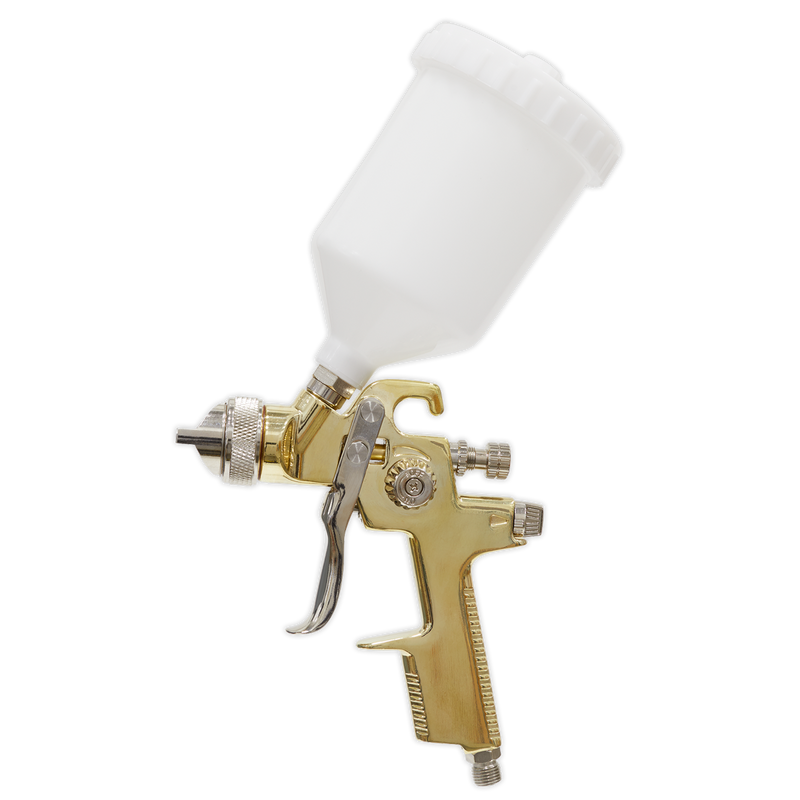 Sealey S701G Gold Series Gravity Feed Spray Gun 1.4mm Set-Up
