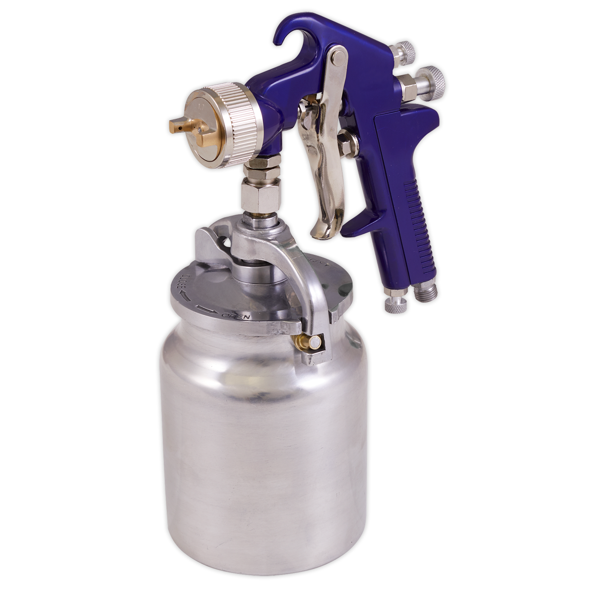Sealey S717 Suction Feed Spray Gun 1.7mm Set-Up