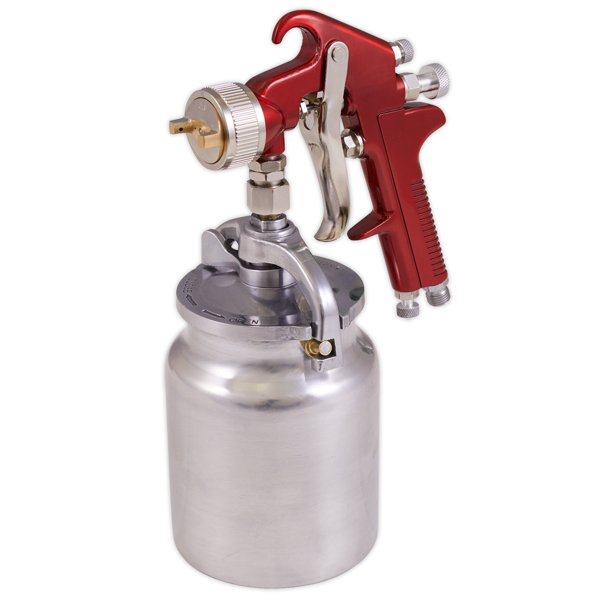 Sealey S720 Suction Feed Spray Gun 2mm Set-Up