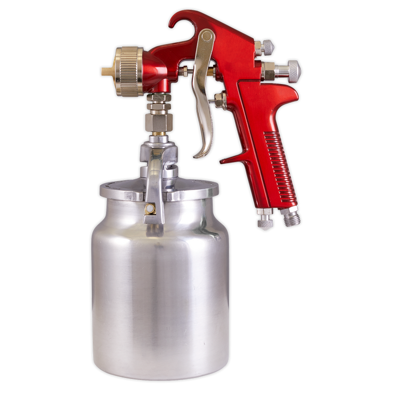 Sealey S720 Suction Feed Spray Gun 2mm Set-Up