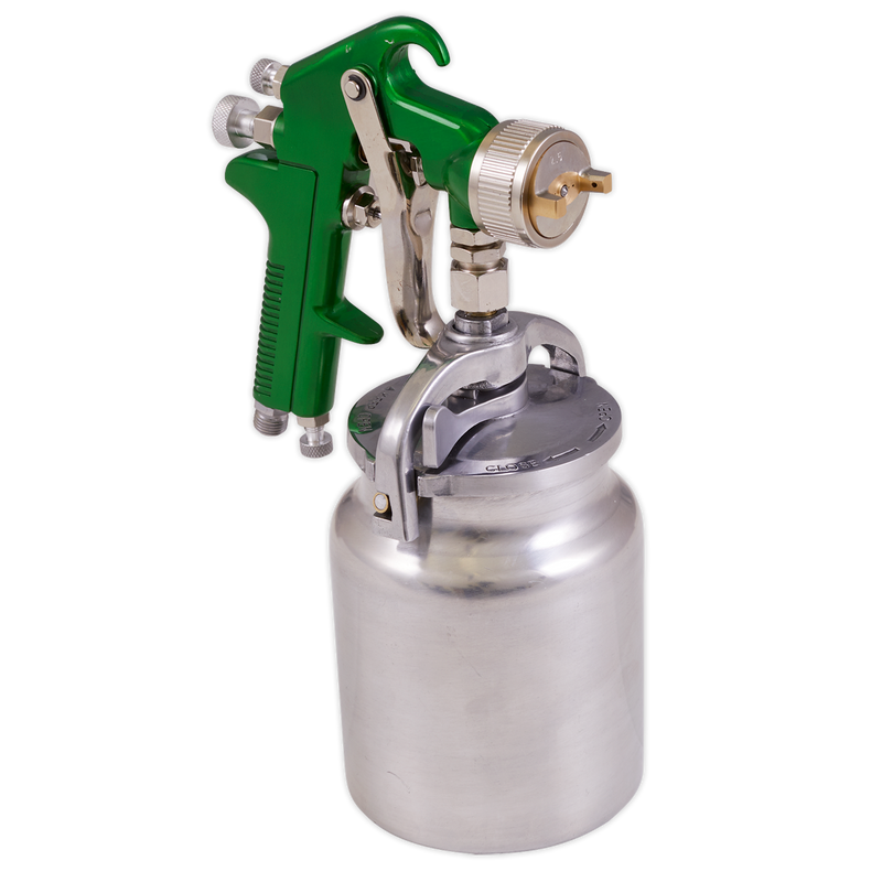 Sealey S725 Suction Feed Spray Gun 2.5mm Set-Up