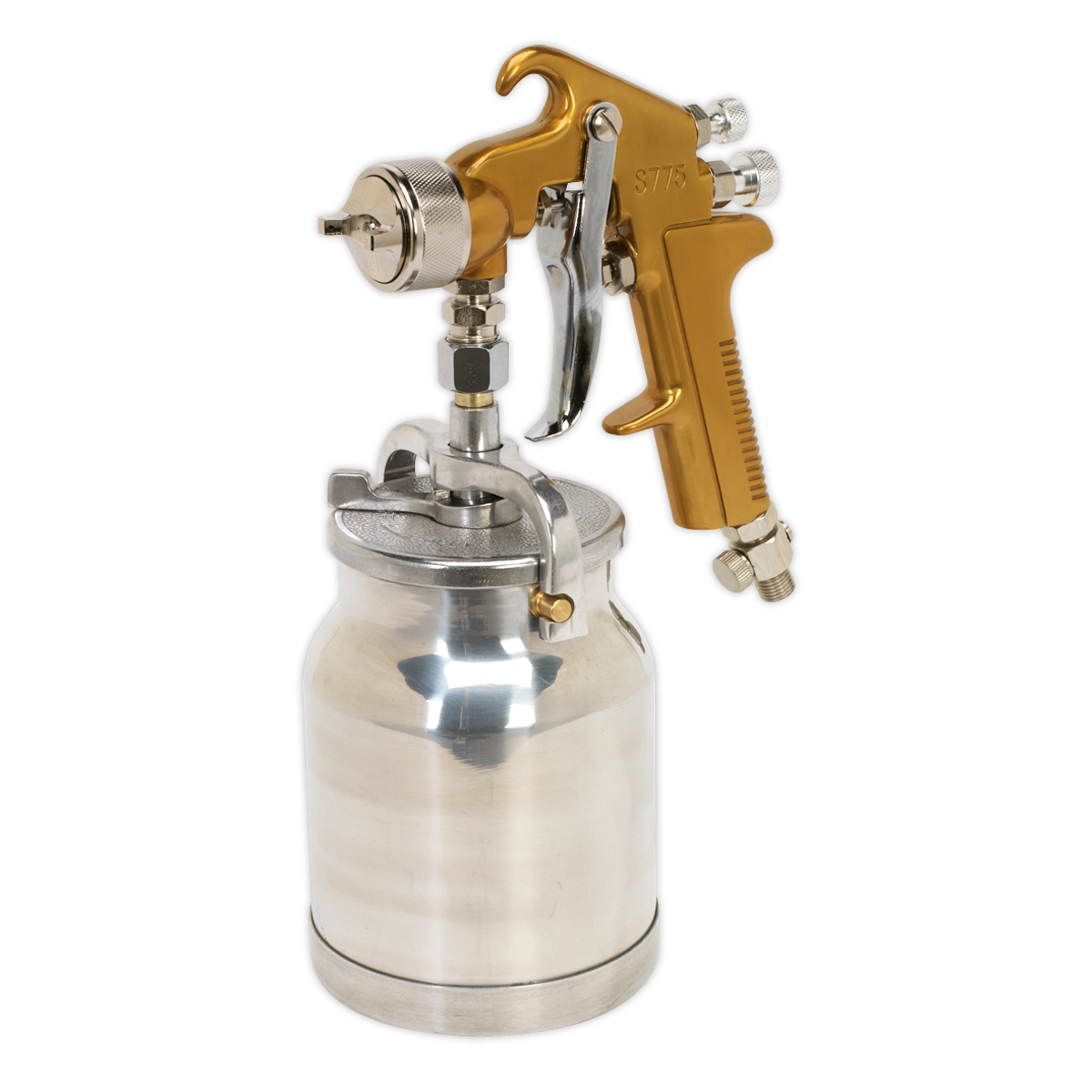 Sealey S775 General-Purpose Suction Feed Spray Gun 1.7mm Set-Up