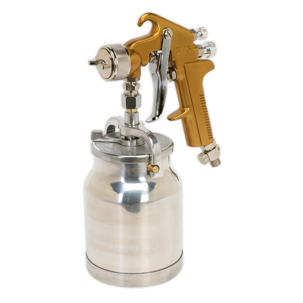 Sealey S775 General-Purpose Suction Feed Spray Gun 1.7mm Set-Up