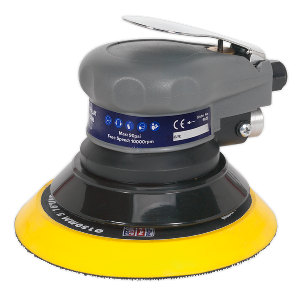 Sealey SA08 150mm Air Palm Orbital Sander
