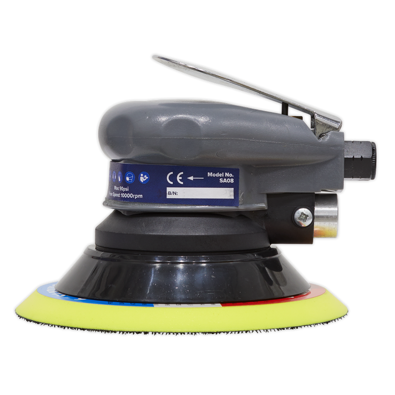 Sealey SA08 150mm Air Palm Orbital Sander