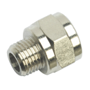 Sealey SA1/1438F Adaptor 1/4"BSP Male to 3/8"BSP Female