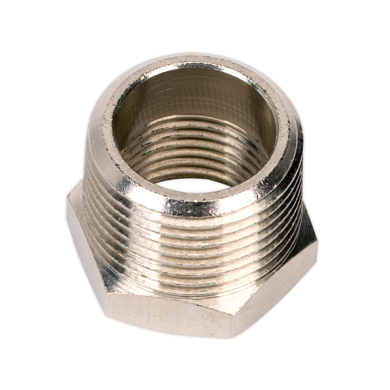 Sealey SA1/3412F Adaptor 3/4"BSPT Male to 1/2"BSP Female