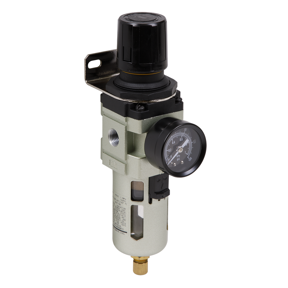 Sealey SA106FR Air Filter/Regulator Max Airflow 70cfm