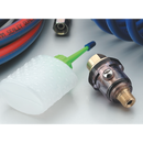 Sealey SA111 1/4"BSP Mini In-Line Air Tool Oiler with Filler