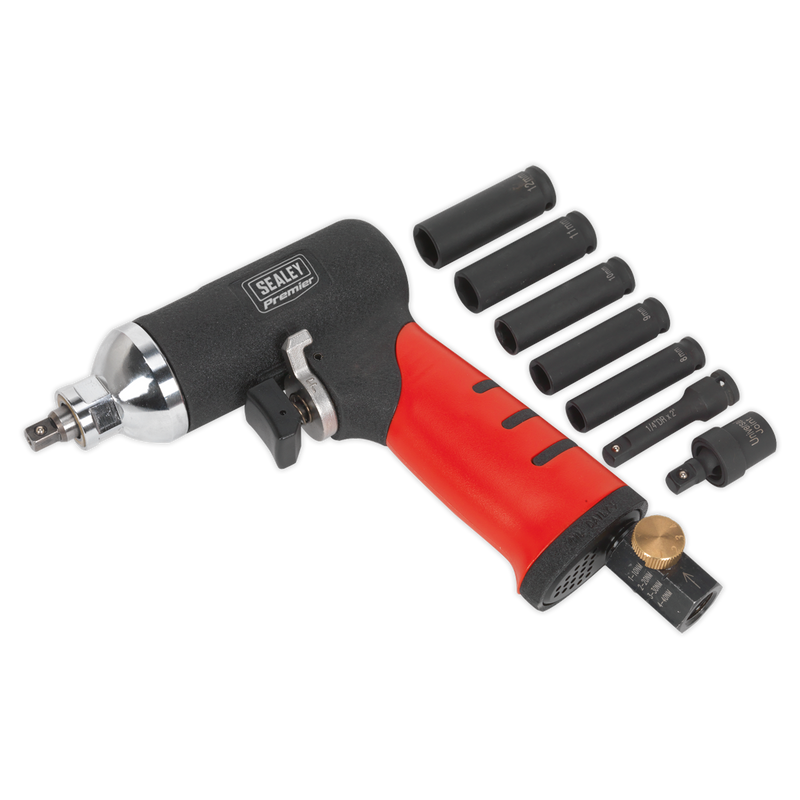 Sealey SA141 1/4"Sq Drive Air Impact Wrench Diesel Glow Plug Kit