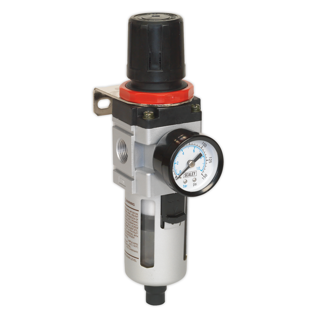 Sealey SA2001/FR Workshop Air Filter/Regulator with Gauge