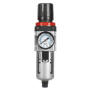 Sealey SA2001/FR Workshop Air Filter/Regulator with Gauge