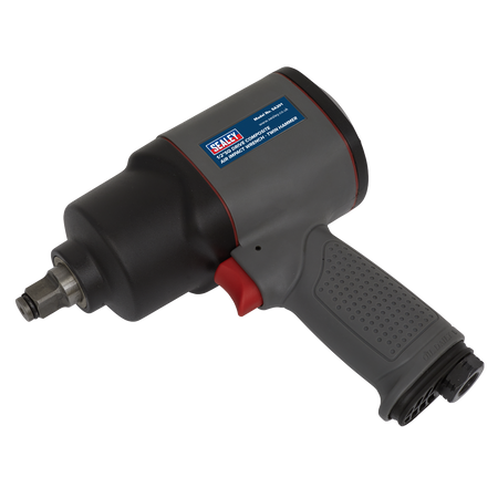Sealey SA201 1/2"Sq Drive Composite Air Impact Wrench - Twin Hammer