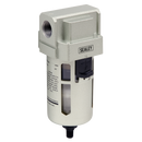 Sealey SA206FAD Air Filter Auto Drain Max Airflow 140cfm