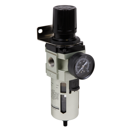Sealey SA206FRAD Air Filter/Regulator Auto Drain Max Airflow 140cfm