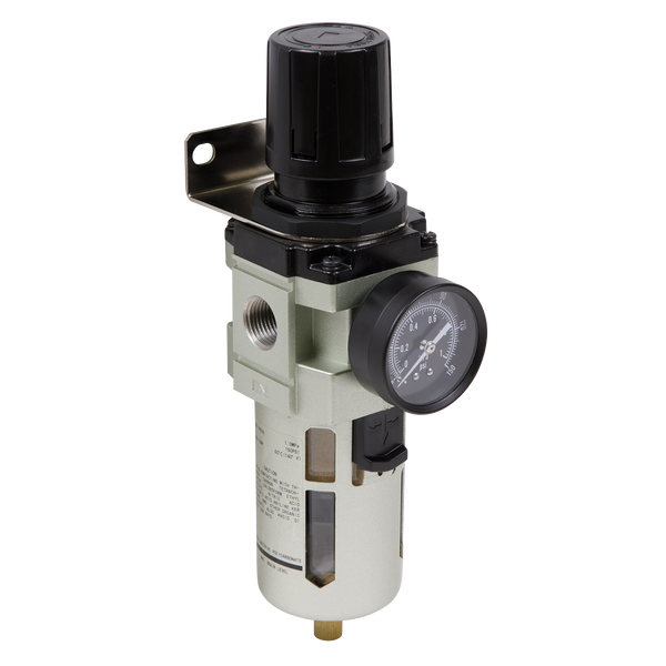 Sealey SA206FR Air Filter/Regulator Max Airflow 140cfm