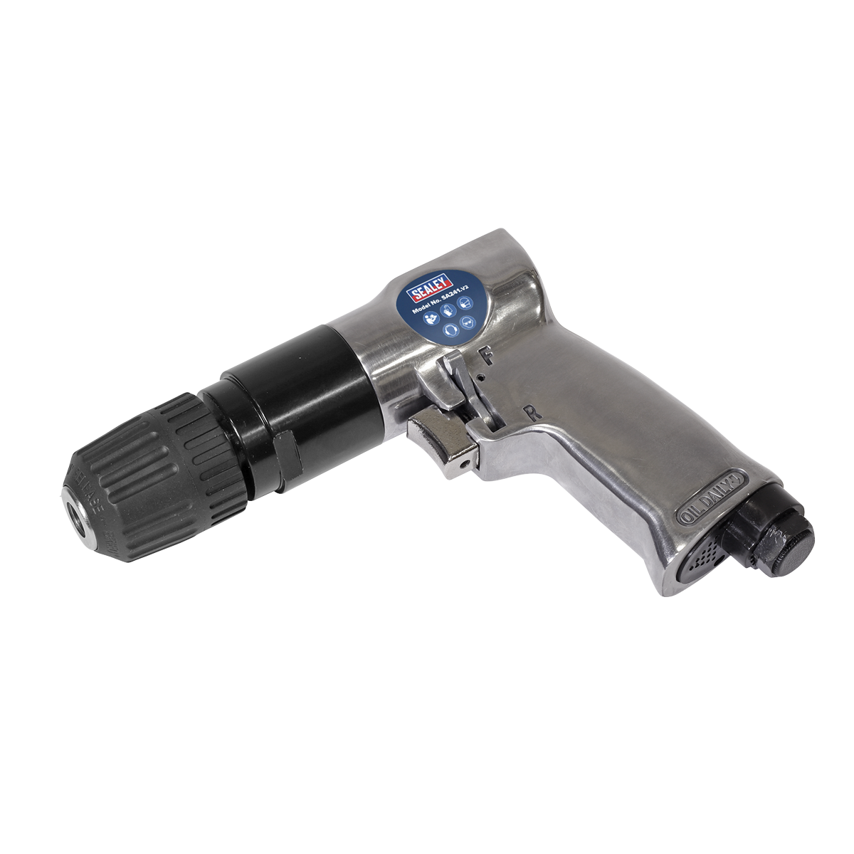 Sealey SA241 10mm Reversible Air Drill with Keyless Chuck