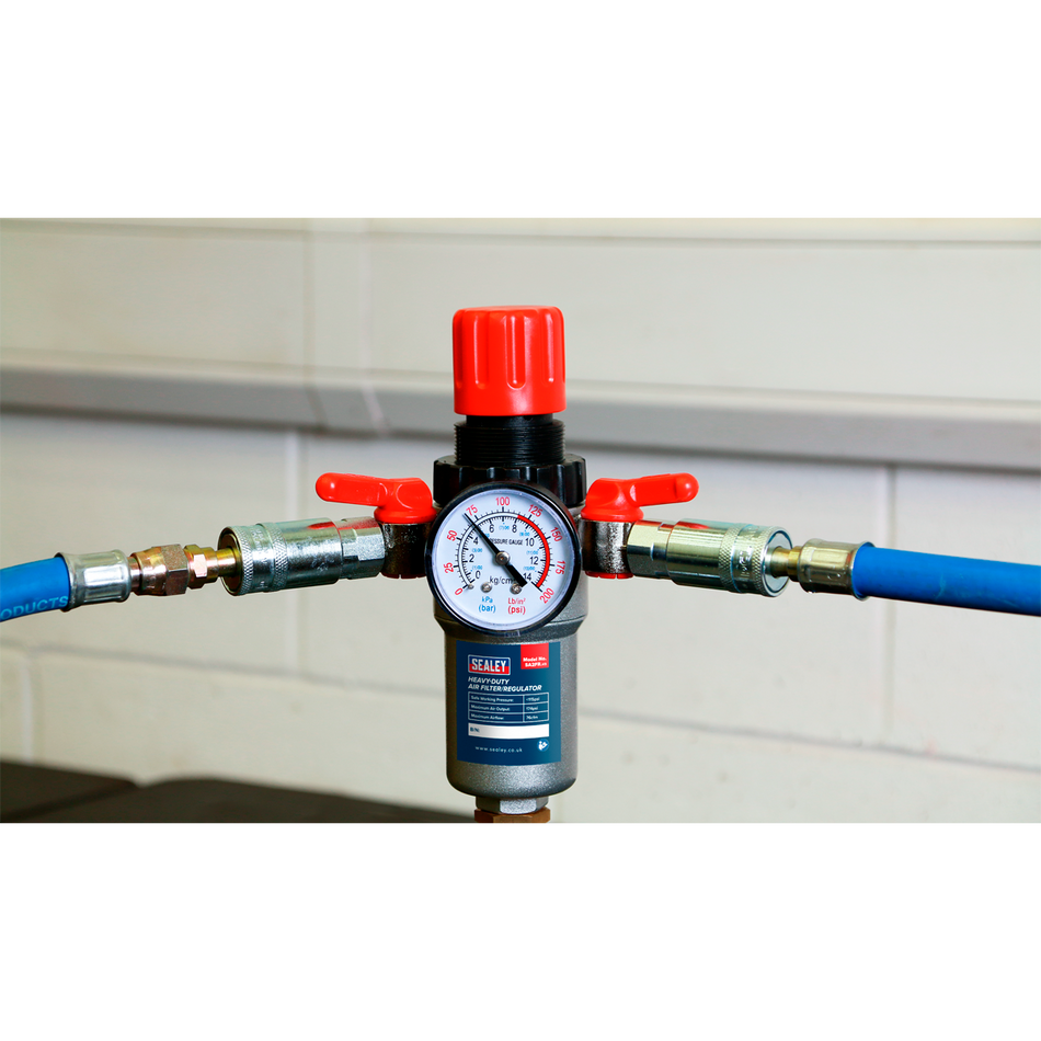 Sealey SA2FR Heavy-Duty Air Filter/Regulator