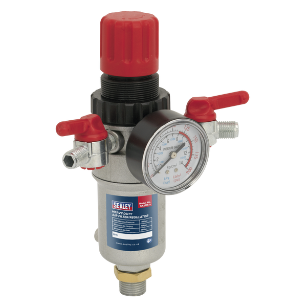 Sealey SA2FR Heavy-Duty Air Filter/Regulator