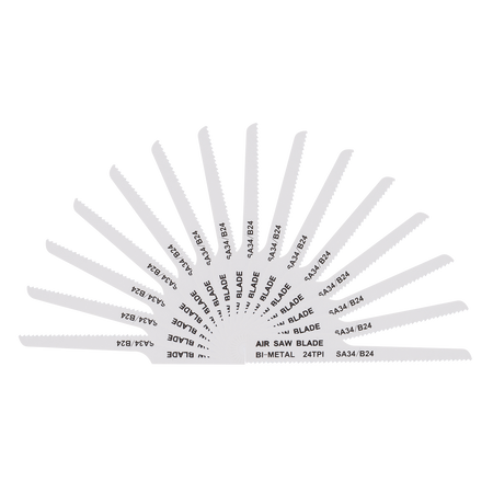Sealey SA34/B2415 24tpi Air Saw Blade - Pack of 15