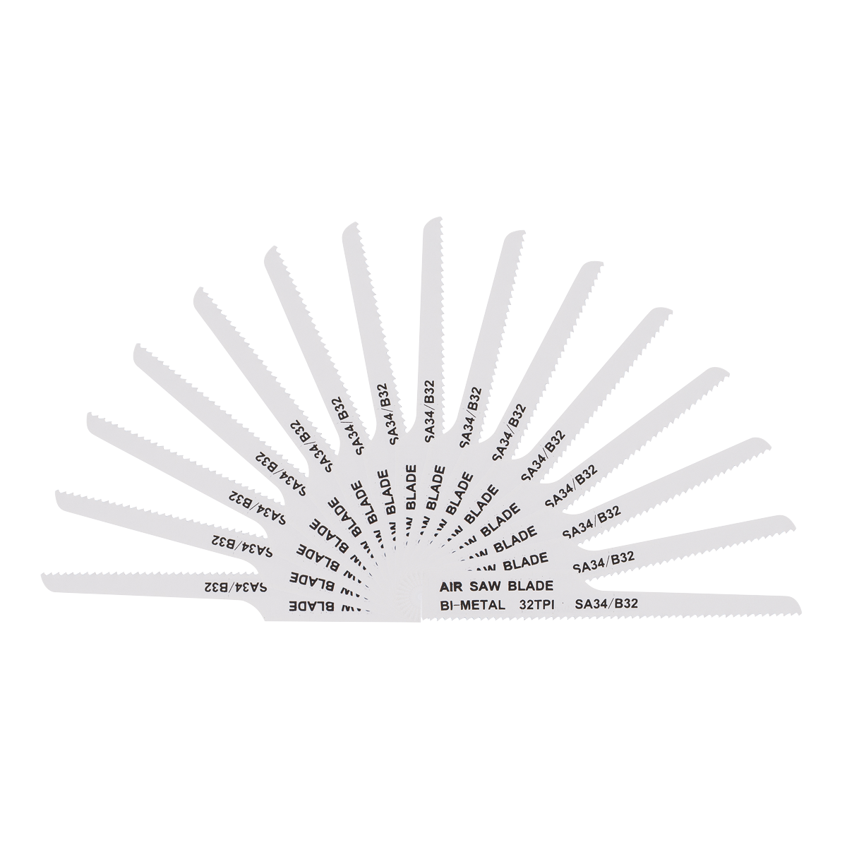 Sealey SA34/B3215 32tpi Air Saw Blade - Pack of 15
