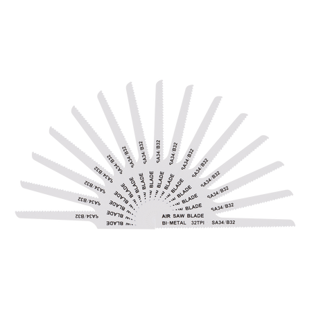 Sealey SA34/B3215 32tpi Air Saw Blade - Pack of 15