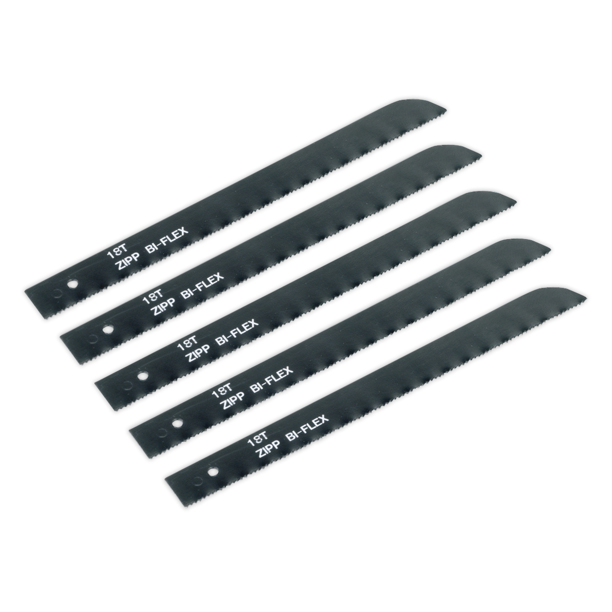 Sealey SA346/B18 18tpi Air Saw Blade - Pack of 5