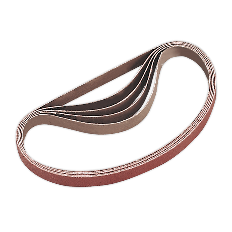 Sealey SA35/B100G 100Grit Sanding Belt 10 x 330mm - Pack of 5