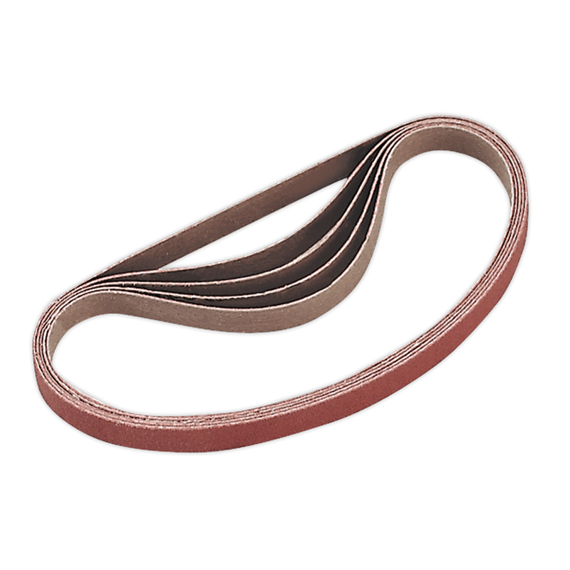 Sealey SA35/B120G 120Grit Sanding Belt 10 x 330mm - Pack of 5