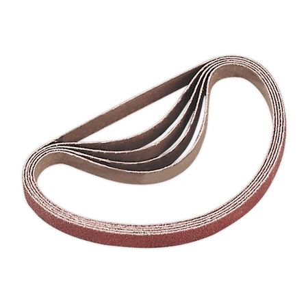 Sealey SA35/B60G 60Grit Sanding Belt 10 x 330mm - Pack of 5