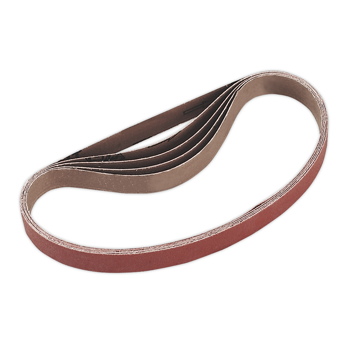 Sealey SA355/B100G 100Grit Sanding Belt 20 x 520mm - Pack of 5